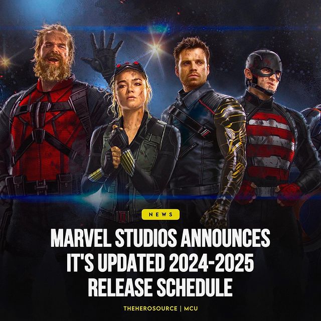 Marvel announces postponement 2024-2025